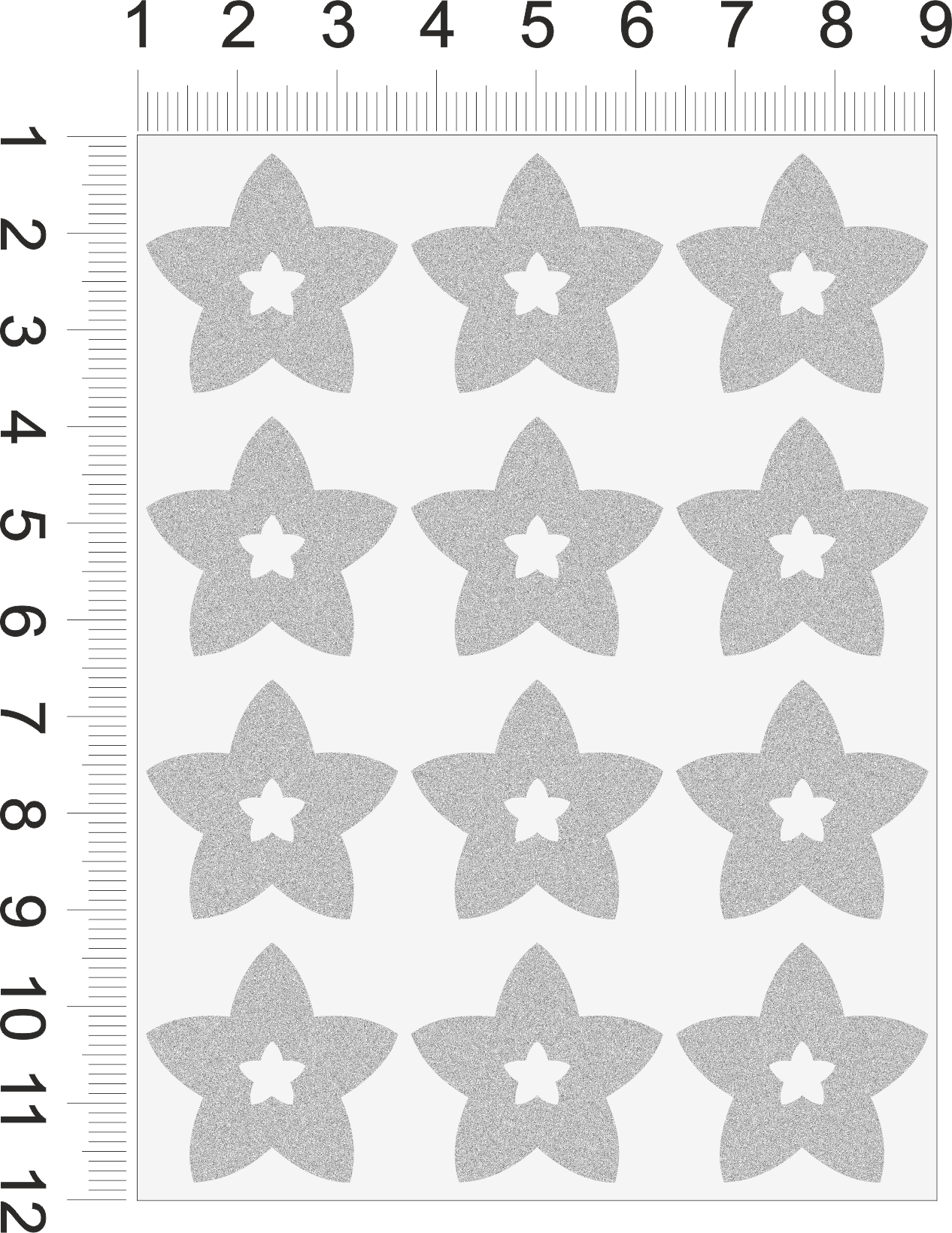 Reflexné nažehľovačky Hviezdičky s hviezdičkami 1