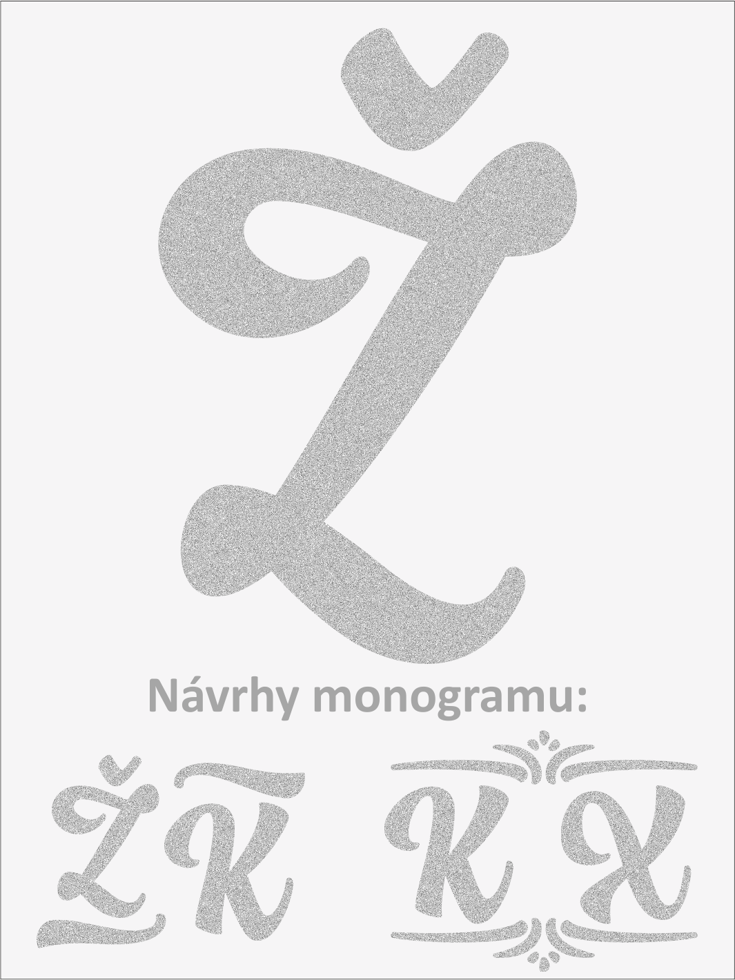 Písmeno Z font1